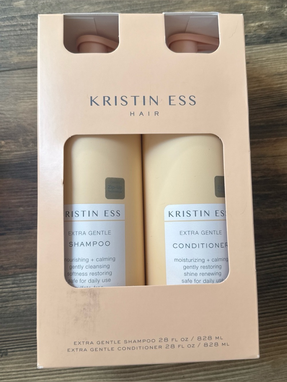 Kristin Ess Extra Gentle Shampoo and Conditioner Duo, 28 fl oz Each - New Fresh